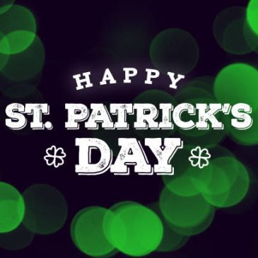 Sunday March 17th is St. Patrick’s Day