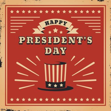 Closed for President’s Day on Monday